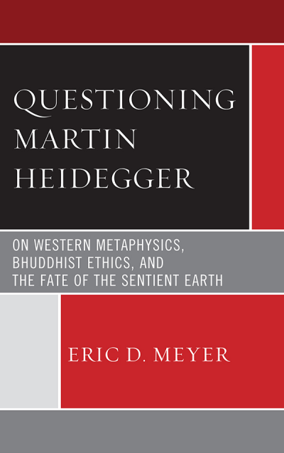 Cover of book: Questioning Martin Heidegger
