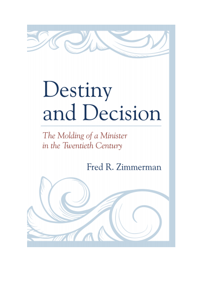 Cover of book: Destiny and Decision