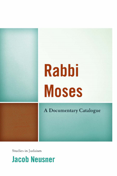 Cover des Buchs: Rabbi Moses
