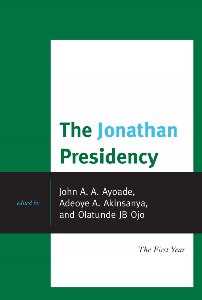 Cover of book: The Jonathan Presidency