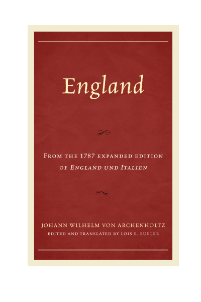 Cover of book: England