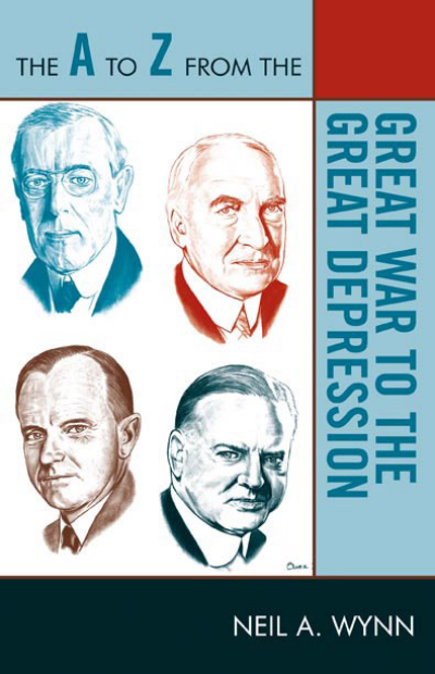 Cover of book: The a to Z from the Great War to the Great Depression