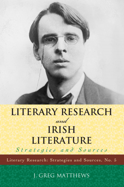 Cover des Buchs: Literary Research and Irish Literature