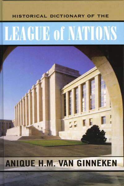 Cover des Buchs: Historical Dictionary of the League of Nations
