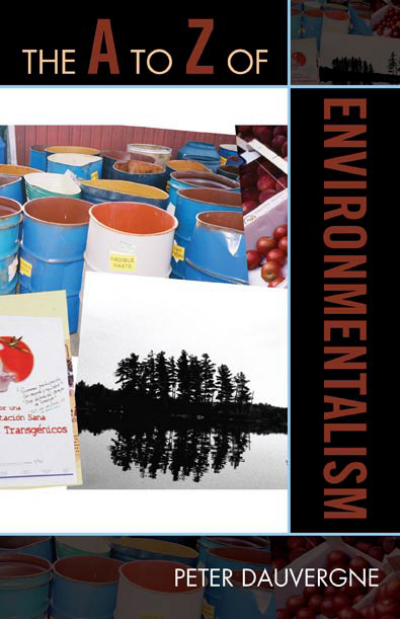 Cover of book: The a to Z of Environmentalism