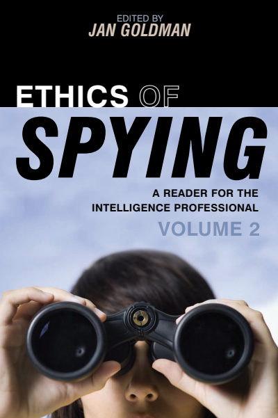 Cover of book: Ethics of Spying