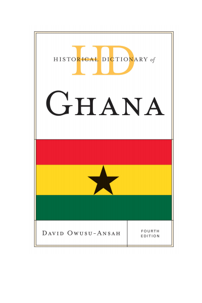 Cover of book: Historical Dictionary of Ghana