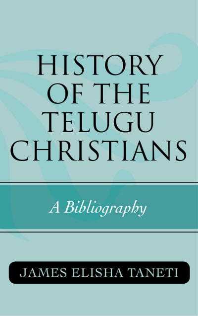 Cover des Buchs: History of the Telugu Christians