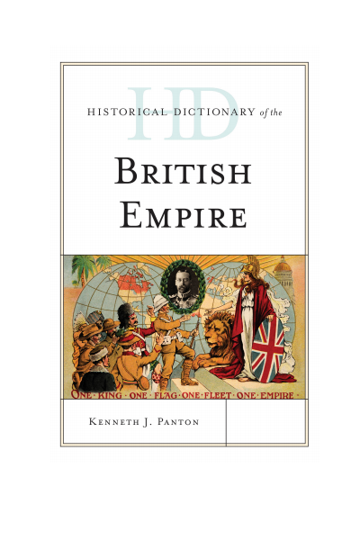 Cover of book: Historical Dictionary of the British Empire