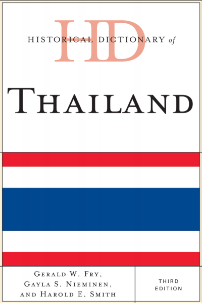 Cover of book: Historical Dictionary of Thailand