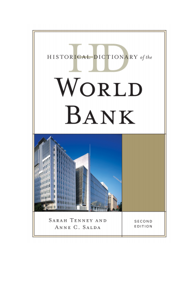 Cover des Buchs: Historical Dictionary of the World Bank
