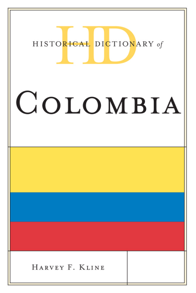 Cover of book: Historical Dictionary of Colombia