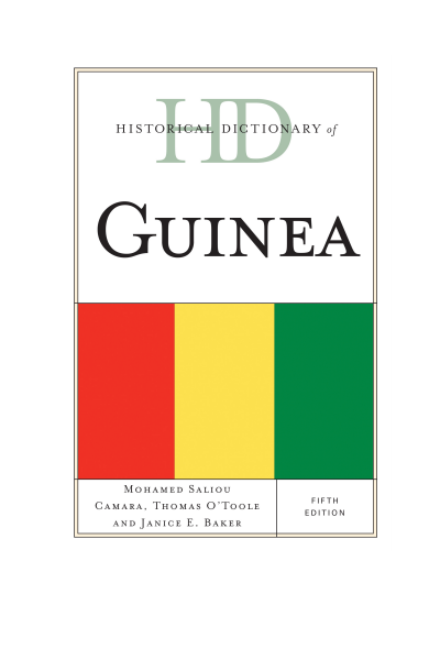 Cover of book: Historical Dictionary of Guinea