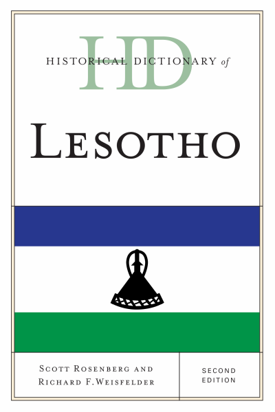 Cover of book: Historical Dictionary of Lesotho