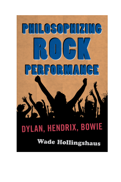Cover of book: Philosophizing Rock Performance