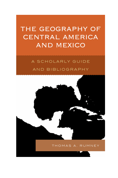 Cover of book: The Geography of Central America and Mexico