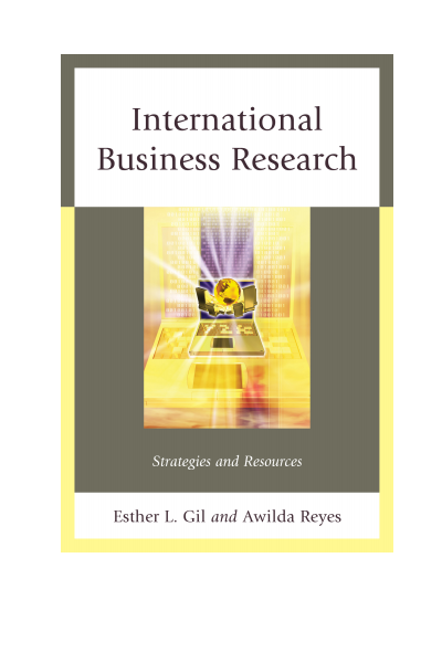 Cover des Buchs: International Business Research