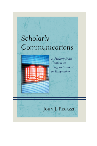 Cover des Buchs: Scholarly Communications