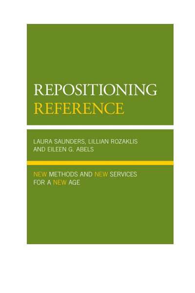 Cover des Buchs: Repositioning Reference