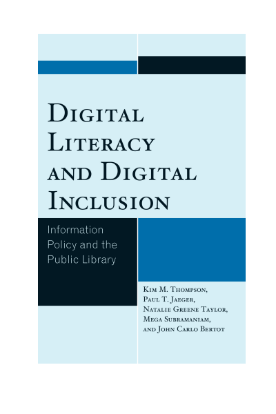 Cover des Buchs: Digital Literacy and Digital Inclusion