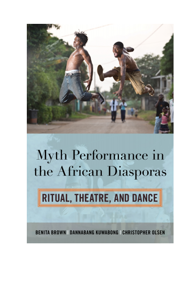 Cover des Buchs: Myth Performance in the African Diasporas