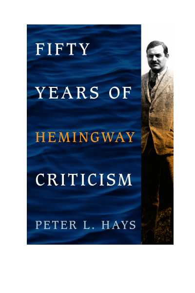 Cover des Buchs: Fifty Years of Hemingway Criticism