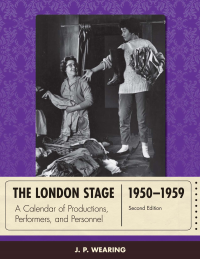 Cover des Buchs: The London Stage 1950-1959