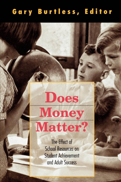 Cover of book: Does Money Matter?