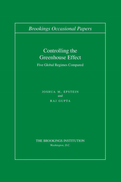 Cover des Buchs: Controlling the Greenhouse Effect