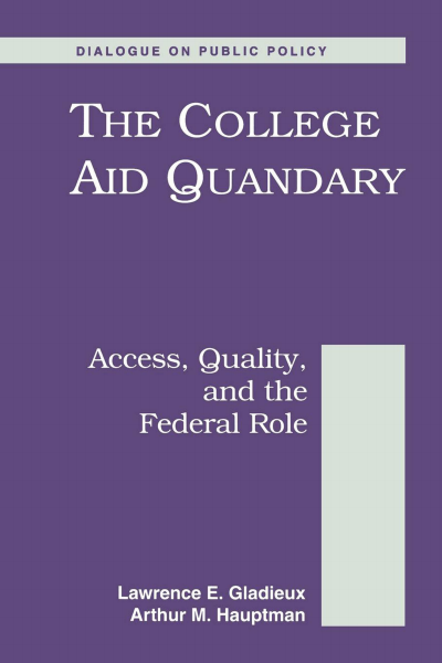 Cover des Buchs: The College Aid Quandary