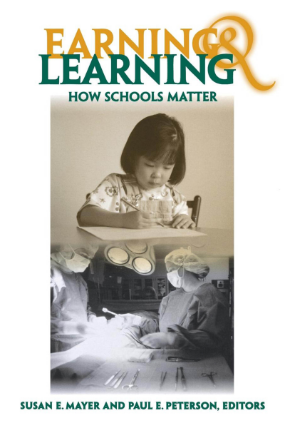 Cover of book: Earning and Learning