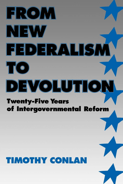 Cover des Buchs: From New Federalism to Devolution