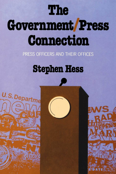 Cover des Buchs: The Government/Press Connection