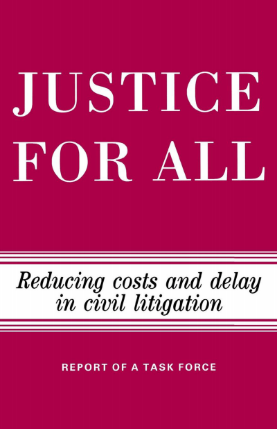 Cover des Buchs: Justice for All