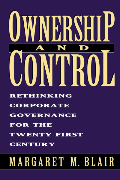 Cover des Buchs: Ownership and Control