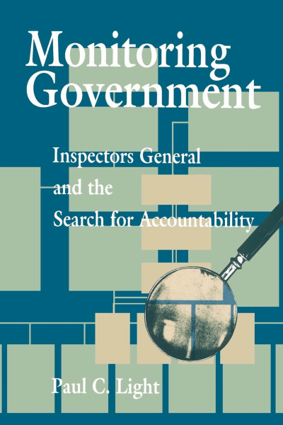 Cover des Buchs: Monitoring Government