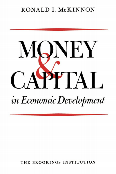 Cover des Buchs: Money and Capital in Economic Development