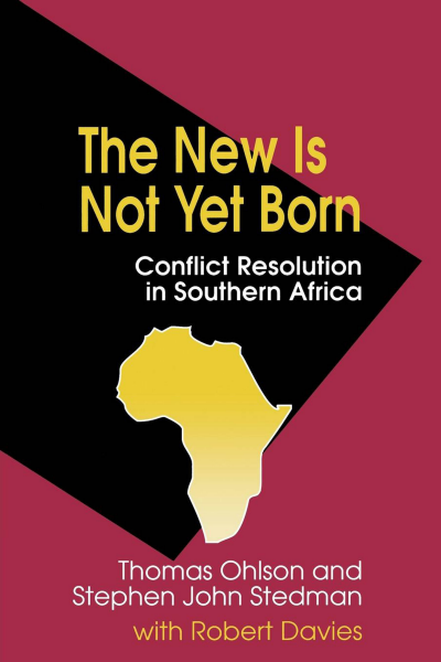 Cover des Buchs: The New Is Not yet Born