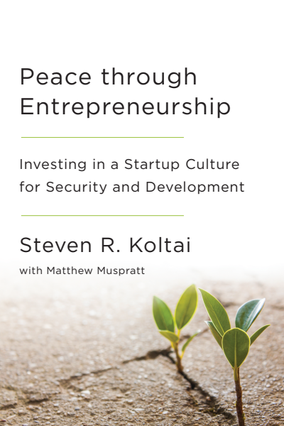 Cover des Buchs: Peace Through Entrepreneurship