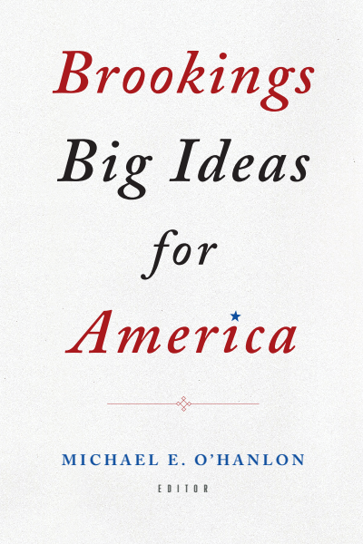 Cover des Buchs: Brookings Big Ideas for America