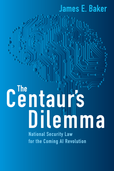 Cover des Buchs: The Centaur's Dilemma