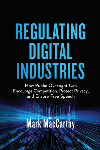 Cover des Buchs: Regulating Digital Industries