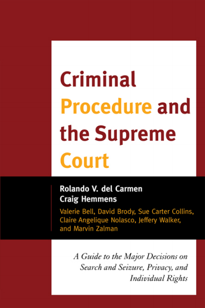 Cover des Buchs: Criminal Procedure and the Supreme Court