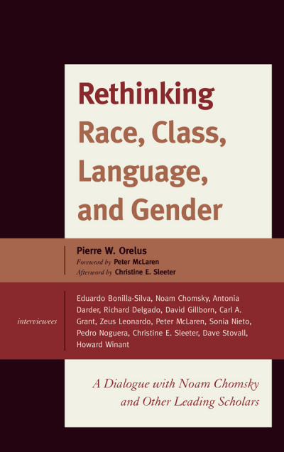 Cover of book: Rethinking Race, Class, Language, and Gender