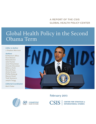 Cover of book: Global Health Policy in the Second Obama Term