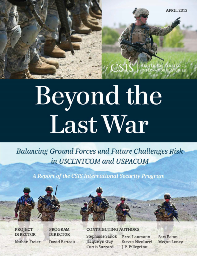 Cover of book: Beyond the Last War