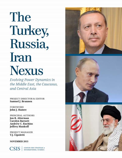 Cover of book: The Turkey, Russia, Iran Nexus