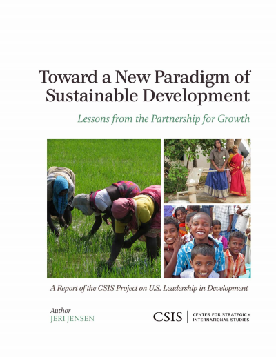 Cover of book: Toward a New Paradigm of Sustainable Development
