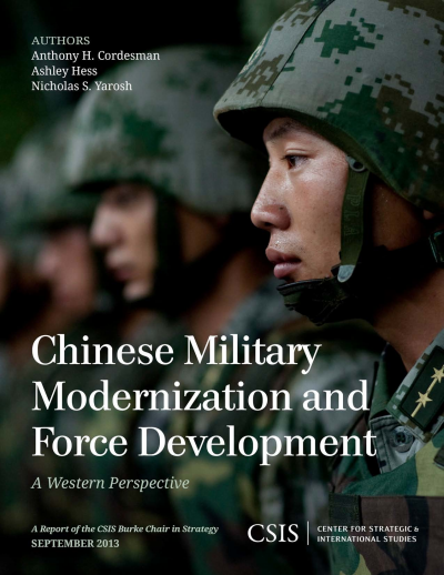 Cover of book: Chinese Military Modernization and Force Development