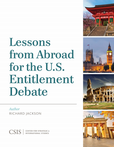 Cover of book: Lessons from Abroad for the U. S. Entitlement Debate